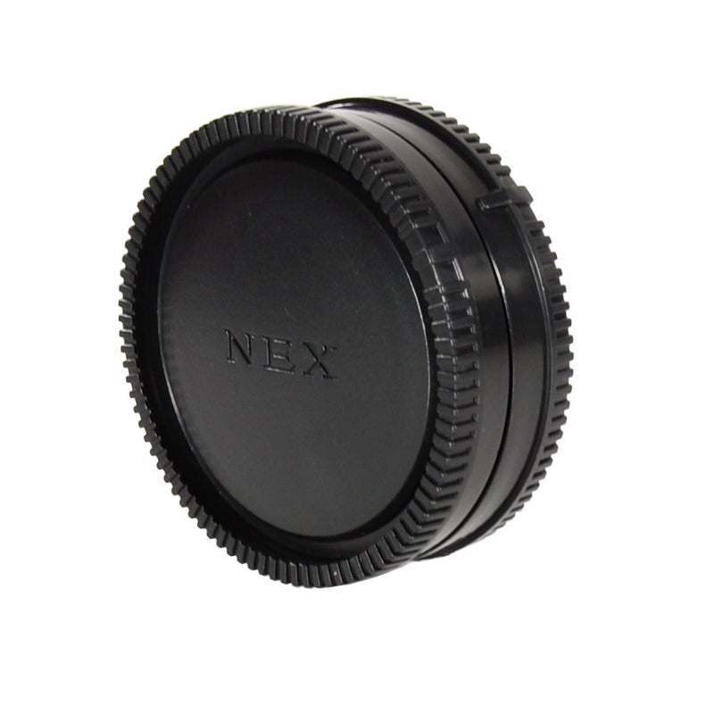 CamDesign Body Cap & Camera Rear Len Cover Set Compatible with Sony E-Mount NEX Cameras A7II,III A7R III A9 A7 A7R A7S A6500 A6300 A6000 A55 A65 A77 A99 A900 A700 A580 A560 NEX-7 NEX-6 NEX-5T NEX-5R - Image 3